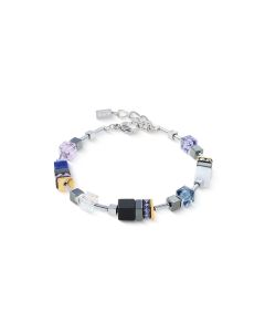 Coeur De Lion GeoCUBE Precious Motion Bracelet - Blue Moon Bicolour - 3017300708