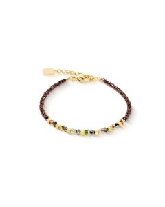 Coeur De Lion Golden Whisper Bracelet - Brown Olive - 4359301109