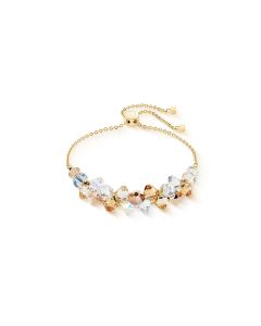 Coeur De Lion Dancing Crystals Bracelet - Gold Beige - 4639301016