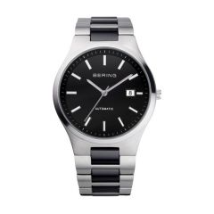 Bering Men's Automatic Watch - Silver and Black