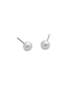 Jersey Pearl Stud Earrings 9mm - 919715