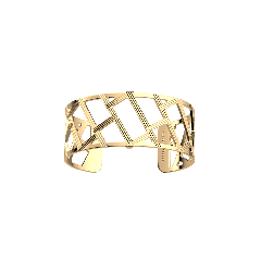 Les Georgettes Illusion Bracelet 25 mm - Gold finish 