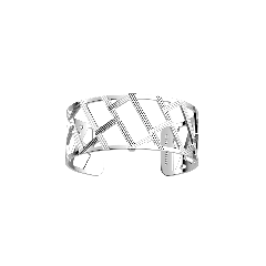 Les Georgettes Illusion Bracelet 25 mm - Silver finish 