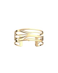 Les Georgettes Vibrations 25mm Bracelet  - Gold Finish