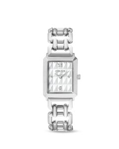 Coeur De Lion Iconic Spikes Silver Statement Watch - Silver - 7670741717