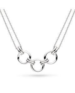 Kit Heath Bevel Unity Twin Chain Necklace - 91173RP