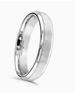 Brown & Newirth 'Crater' Mens Wedding Band, For Him