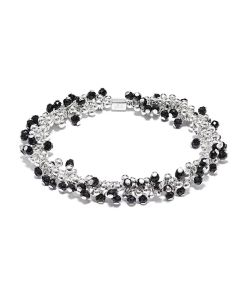 Annie Haak Gotri Silver Bracelet - Black Onyx