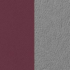 Les Georgettes Reversible Leather Insert - 8mm in Cherry and Metal