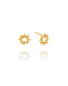 Rachel Jackson Eternal Sun Stud Earrings Gold