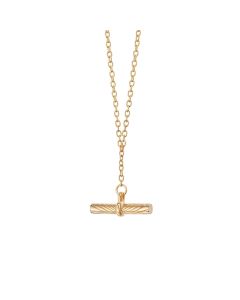Daisy Estee Lalonde T-Bar Necklace - Gold ELN04_GP