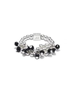 Annie Haak Gotri Silver Ring - Black Onyx