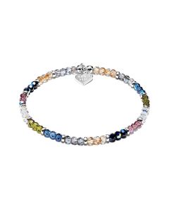 Annie Haak Crystal Shimmer Silver Bracelet