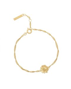 Olivia Burton Sunflower Bracelet Gold OBJBFB07