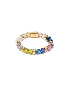 Annie Haak Crystal Shimmer Gold Plated Ring