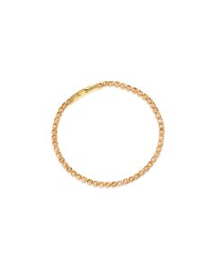 Sif Jakobs Ellera Grande Bracelet 18k Gold Plated with Champagne Zirconia - SJ-B2870-CHCZ-YG-17
