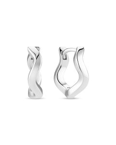 Sif Jakobs Ellera Waves Pianura Medio Silver Earrings - SJ-E3859
