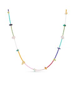 Annie Haak Summer Rainbow Silver Necklace