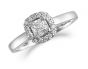 Brown & Newirth Diamond Halo Engagement Ring
