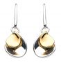 Kit Heath Enchanted Double Gold Plate Petal Drop Earrings 50356GD013
