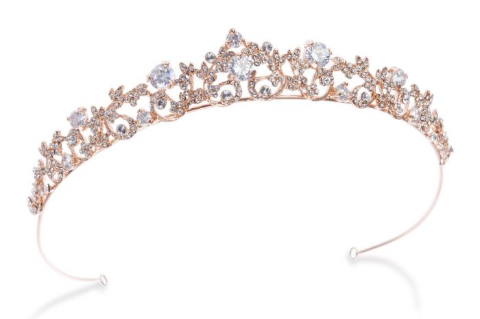 Buy Ivory and Co Aura Rose Tiara Online in UK