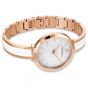 Swarovski Crystalline Delight Watch - White with Rose Gold Plating 5580541