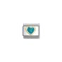 Nomination Classic 18k Turquoise Glitter Heart - 030220_08
