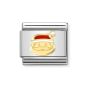 Nomination Santa Claus Face 18k Gold and Enamel Charm 030225_24