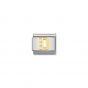 Nomination Gold and Zirconia Classic Letter Charm - D