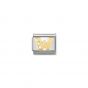 Nomination Gold and Zirconia Classic Letter Charm - W