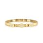 Nomination Extension Style Bracelet - Steel and Yellow Gold Zirconia Oval - 046015_053