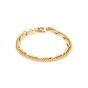 Coeur De Lion Twisted Layers Bracelet - Gold - 0801301600