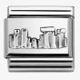 Nomination Classic Monuments Steel and Silver 925 Stonehenge Charm
