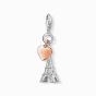 Thomas Sabo Eiffel Tower with Heart Charm - 0904-415-12