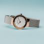 Bering Ladies Classic Polished Rose Gold Watch - Medium 10126-066