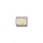 Nomination Classic Number 18 Charm - 18k Gold - 030109/34