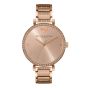 Olivia Burton Belgrave T-bar Blush and Carnation Gold Bracelet Watch 24000003