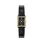 Olivia Burton Classic 16mm Mini Grove Gold and Black Croc Leather Strap Watch. Item code 24000284.