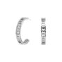 Olivia Burton Honeycomb Silver Link Hoop Earrings - 24100093