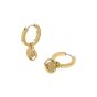 Olivia Burton Celestial Sun and Moon Gold Plated Hoop Earrings - 24100163