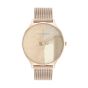 Calvin Klein Timeless Mesh Rose Gold Watch 25200006