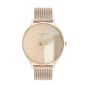 Calvin Klein Timeless Mesh Rose Gold Watch 25200006