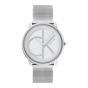 Calvin Klein Unisex Iconic Watch - Silver Logo Dial