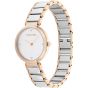 Calvin Klein Minimalistic T Bar Watch - Rose Gold and Silver 25200139