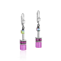 Coeur De Lion Pink GeoCUBE Earrings 2838201520