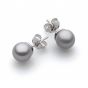 Kit Heath Desire Lustrous Silver Freshwater 7mm Pearl Stud Earring