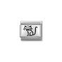 Nomination Classic Stainless Steel and Silver Family Cat Charm 330109_53