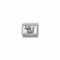 Nomination Classic Stainless Steel and Silver Family Cat Charm 330109_53