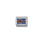 Nomination Classic Flag Charm - Enamel and Silver Iceland 330207/11
