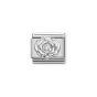 Nomination Classic Silver and Crystal Rose Charm 330311_12